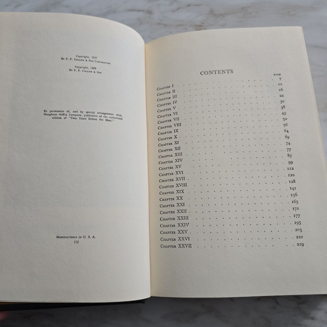 Two years before the mast and 24 years after 