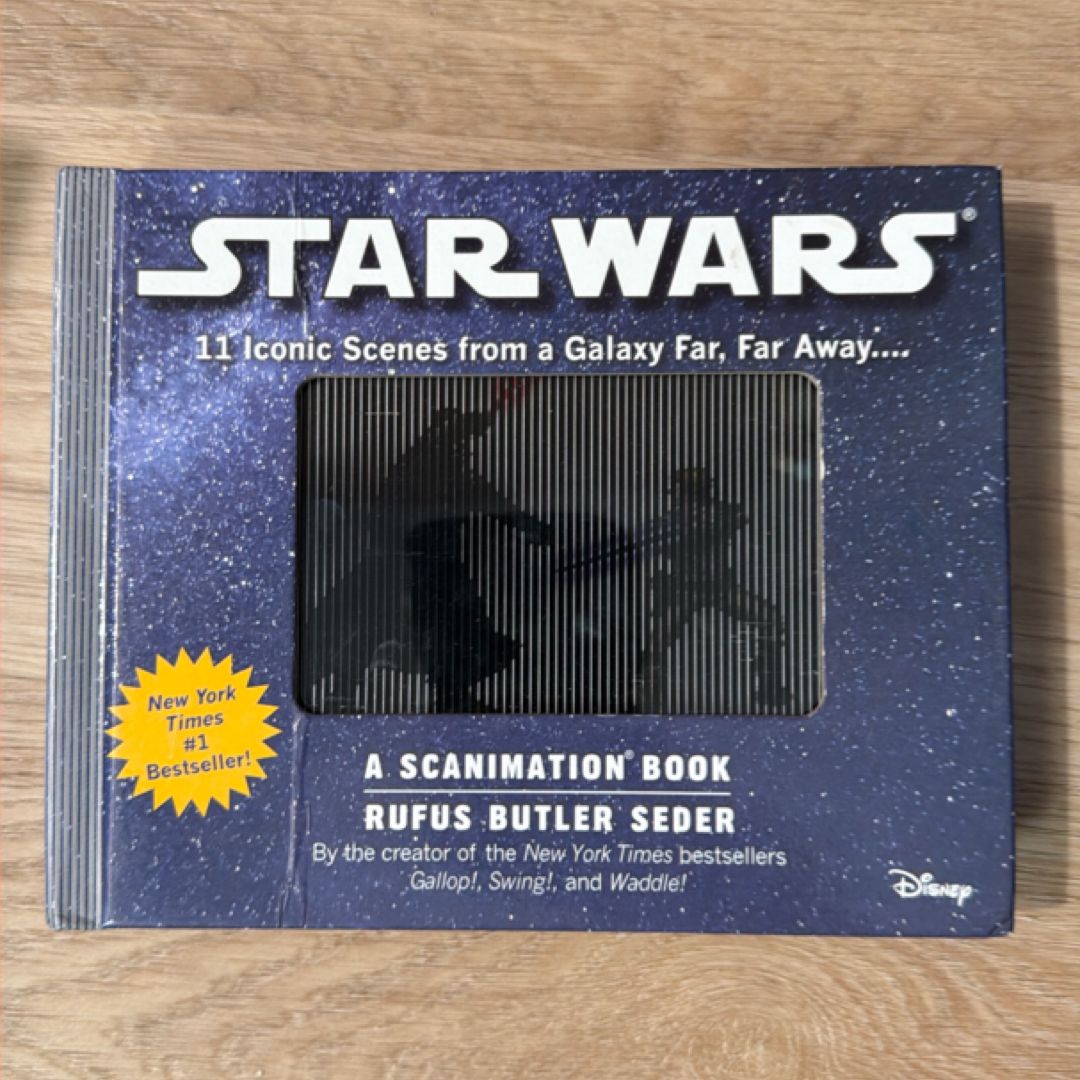 Star Wars: a Scanimation Book by Rufus Butler Seder, Hardcover