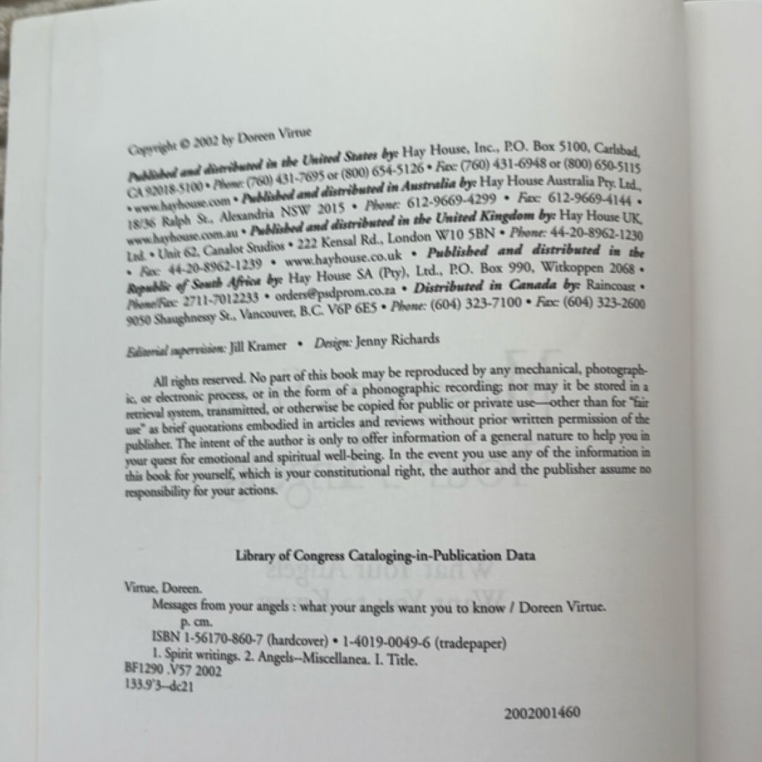 Messages From Your Angels