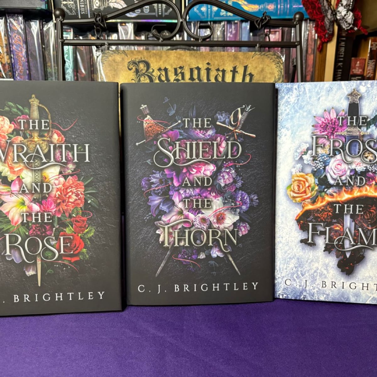 The Wraith 3 Book Series by C. J. Brightley, Phoenix Crate HC, Signed ...