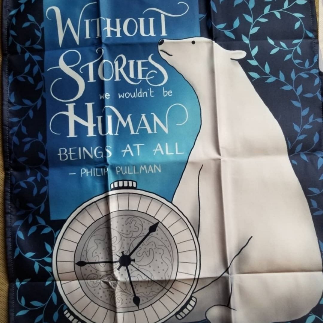 The Golden Compass-inspired banner