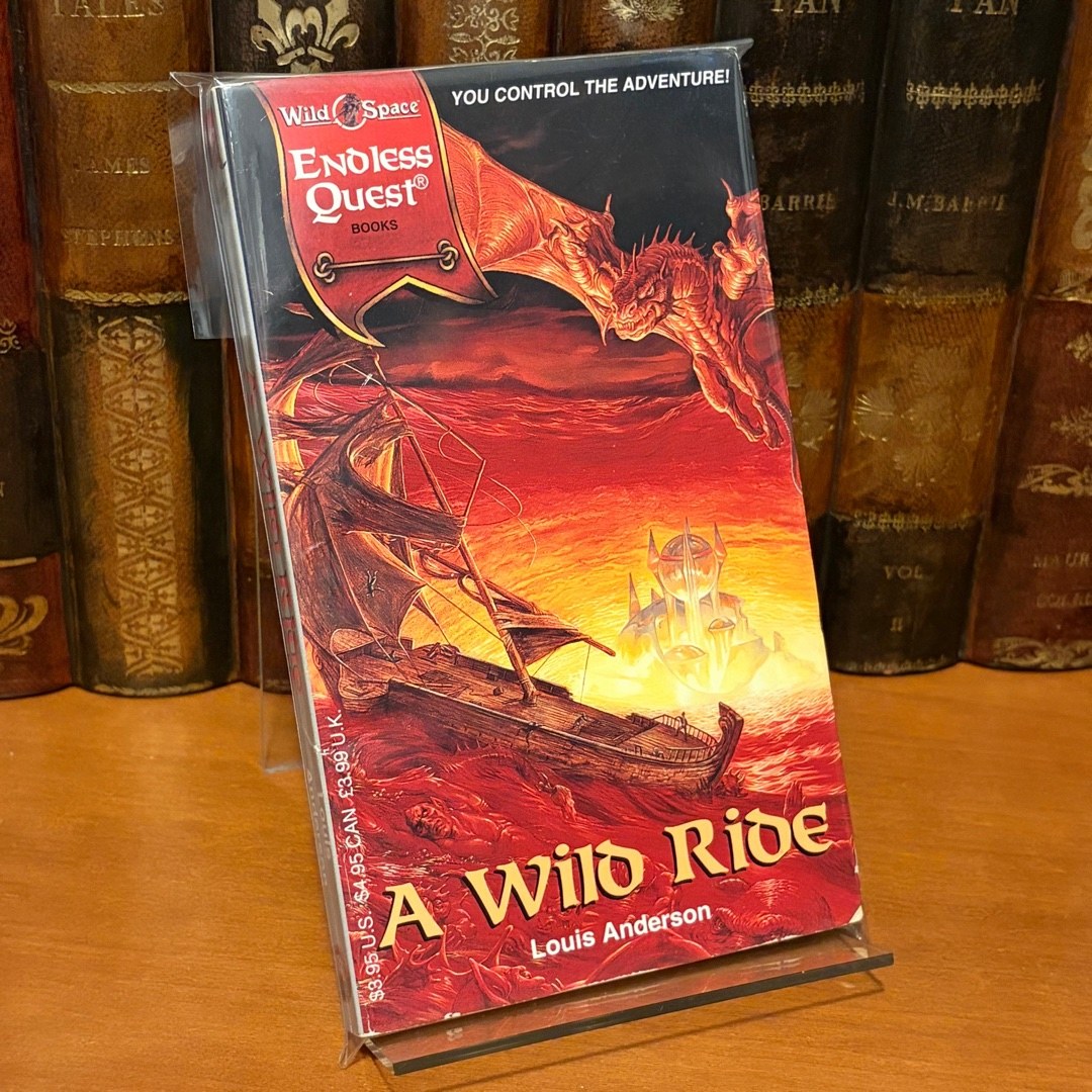 Endless Quest Wildspace: A Wild Ride, First Edition First Printing