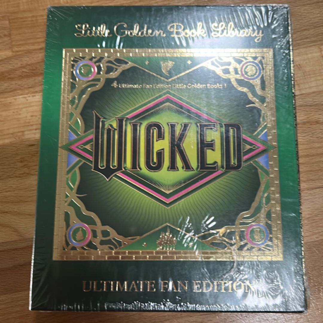 Wicked Little Golden Book Boxed Set: Ultimate Fan Edition (Universal Pictures Wicked)