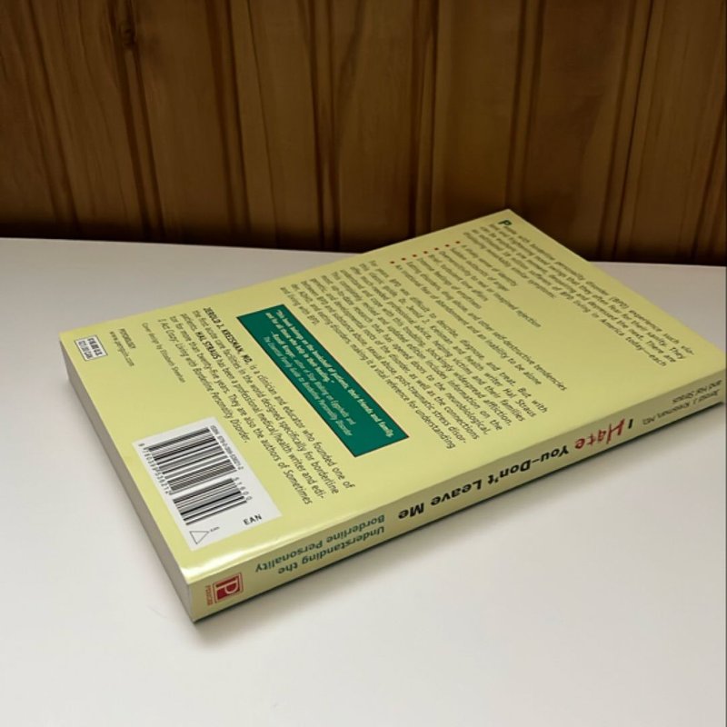 I Hate You--Don't Leave Me