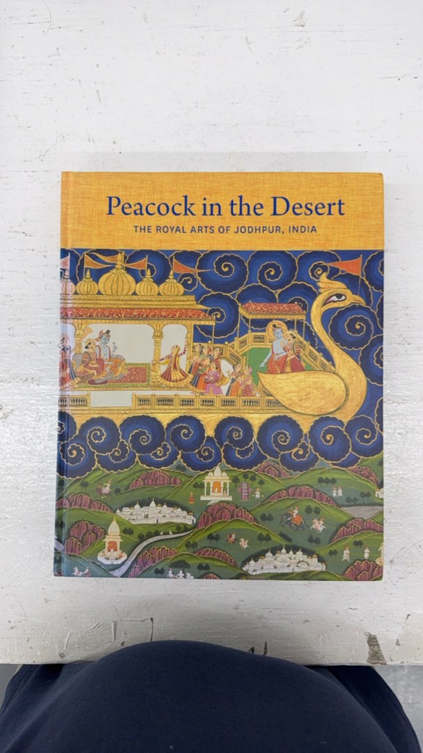 Peacock in the Desert