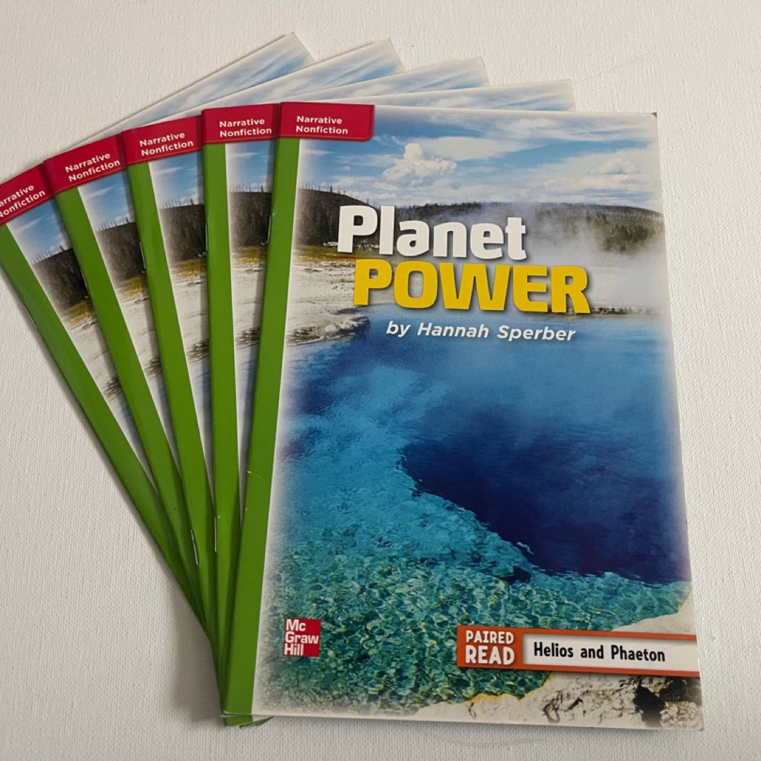 Reading Wonders Leveled Reader Planet Power: Approaching Unit 6 Week 3 Grade 4