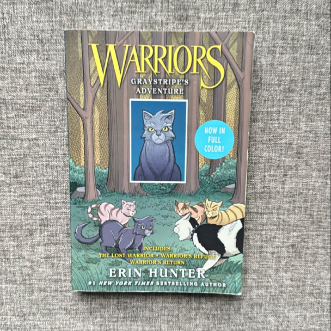 Warriors Manga: Graystripe's Adventure: 3 Full-Color Warriors Manga Books In 1