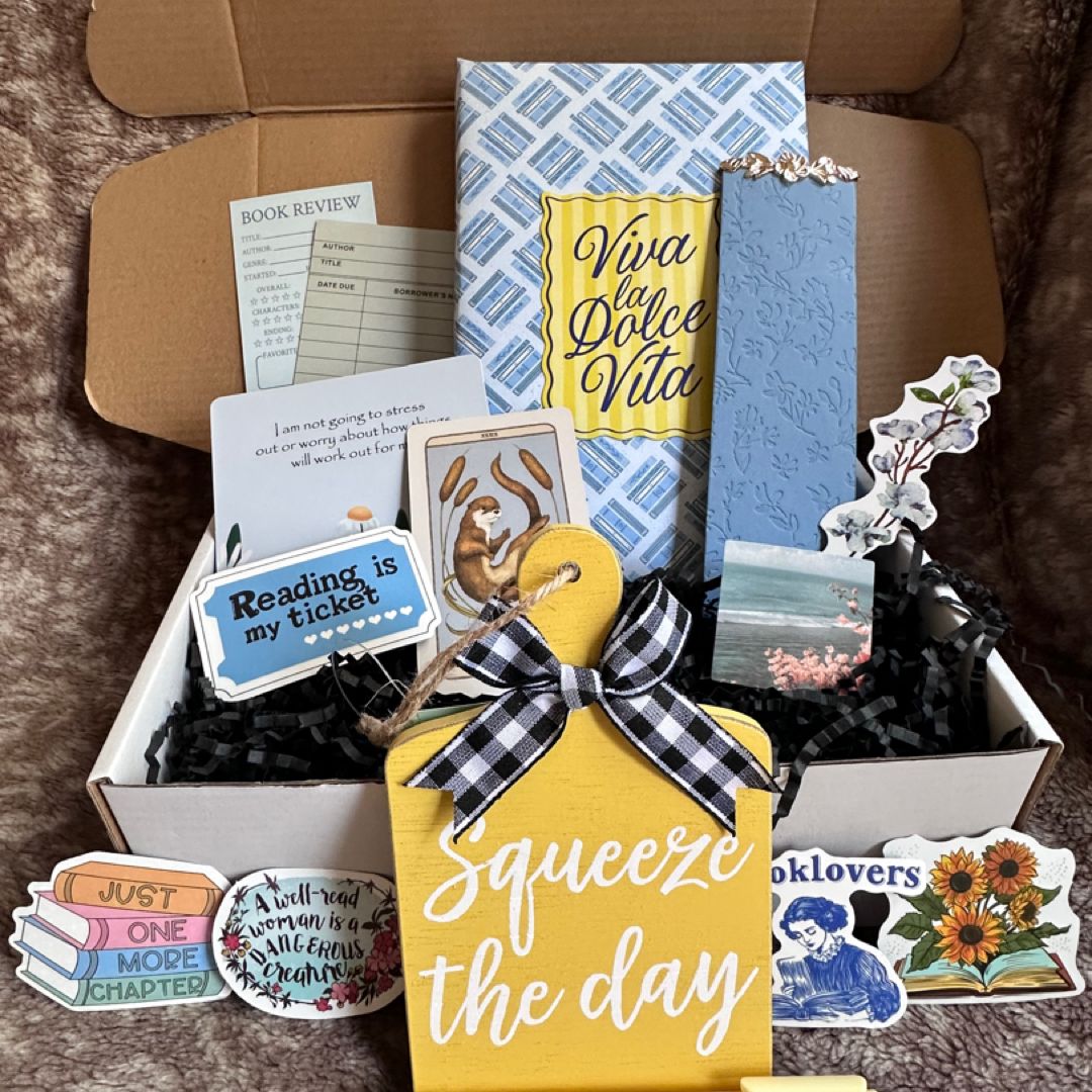 Vacation *themed* Blind Date with a Book Box