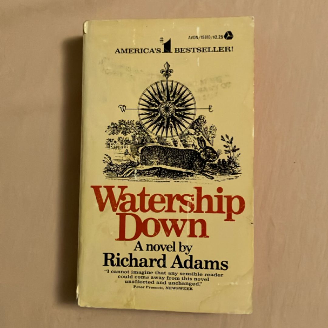 Watership Down: A Novel By Richard Adams – Trade Paperback – Very Good Condition