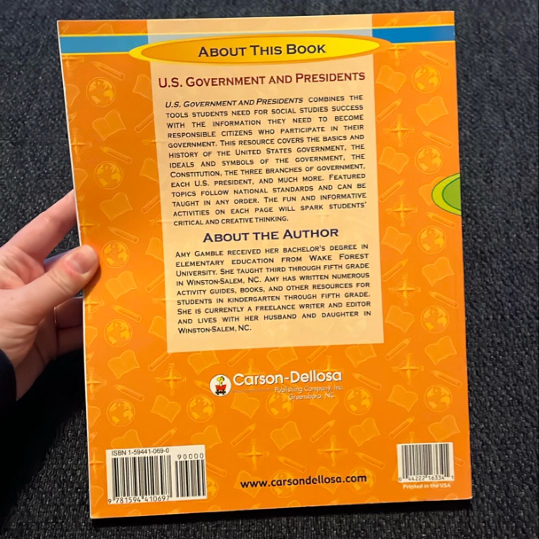 US Government and Presidents