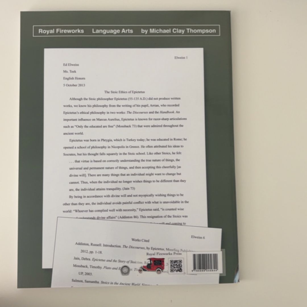 Advanced Academic Writing III: Student Book, Second Edition