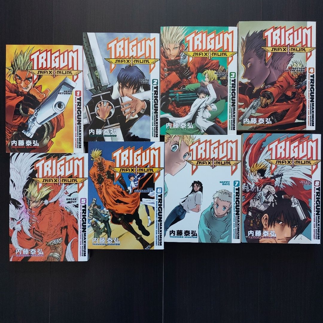 Trigun Maximum - full series (14 volumes) by Yasuhiro Nightow ...