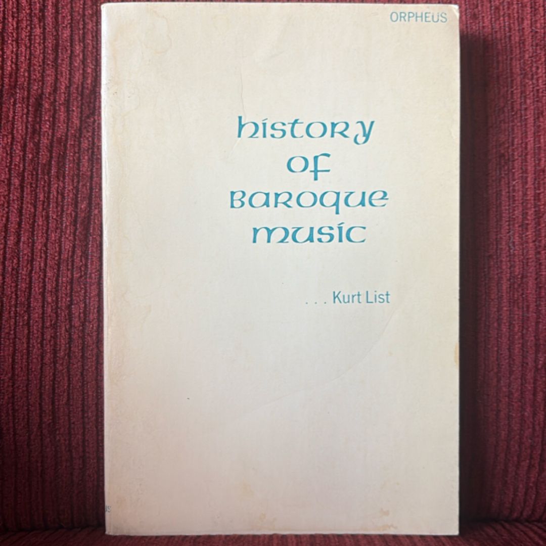 History of Baroque Music