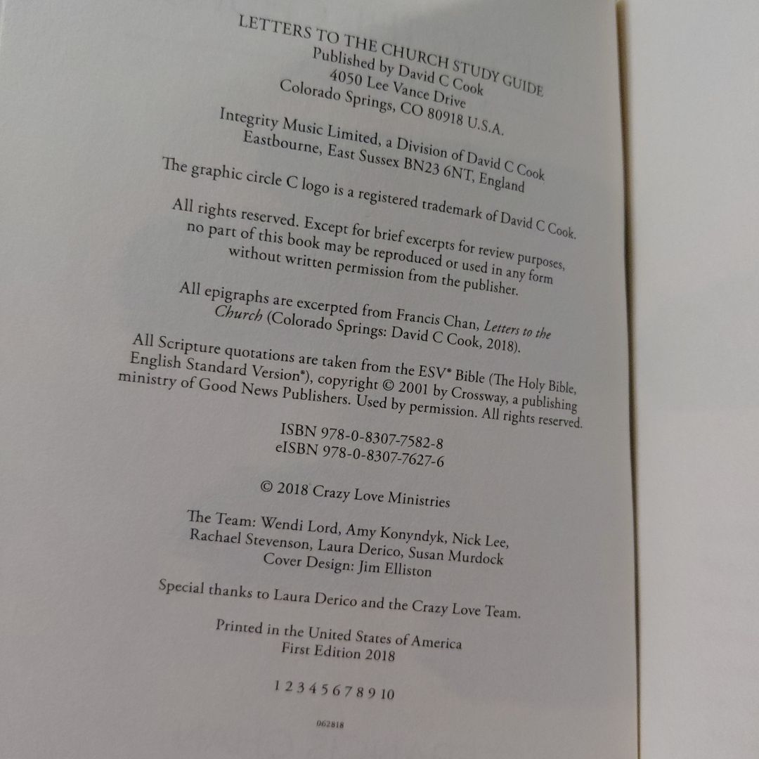Letters to the Church
