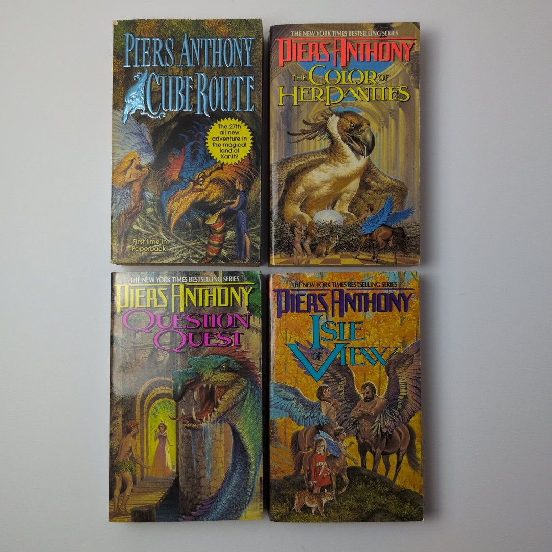 Piers Anthony Land of Xanth bundle (4 books)