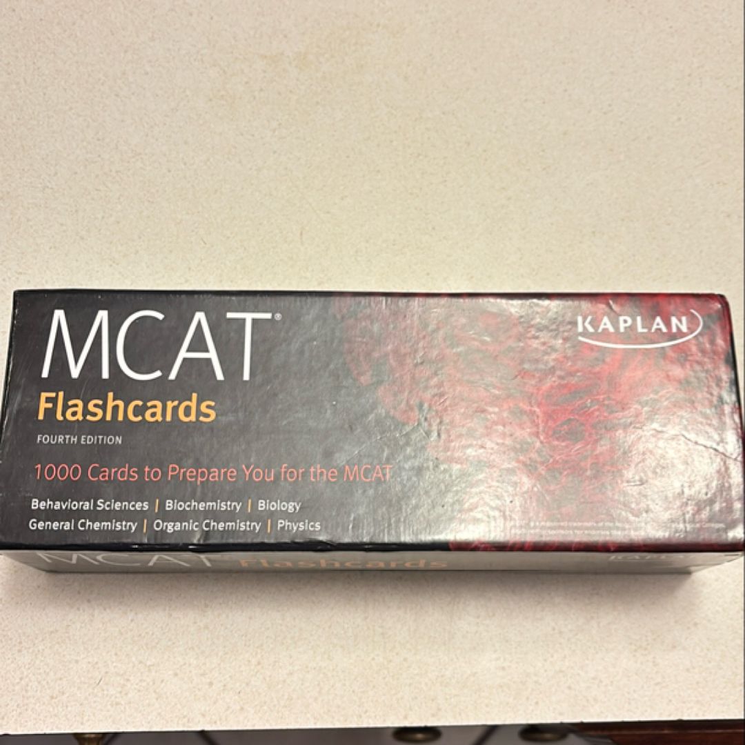 MCAT Flashcards