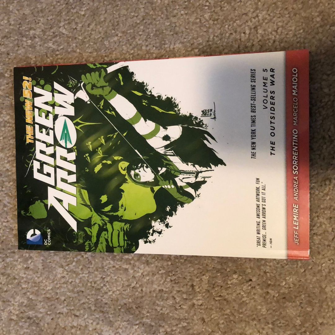 Green Arrow Vol. 5: the Outsiders War (the New 52)