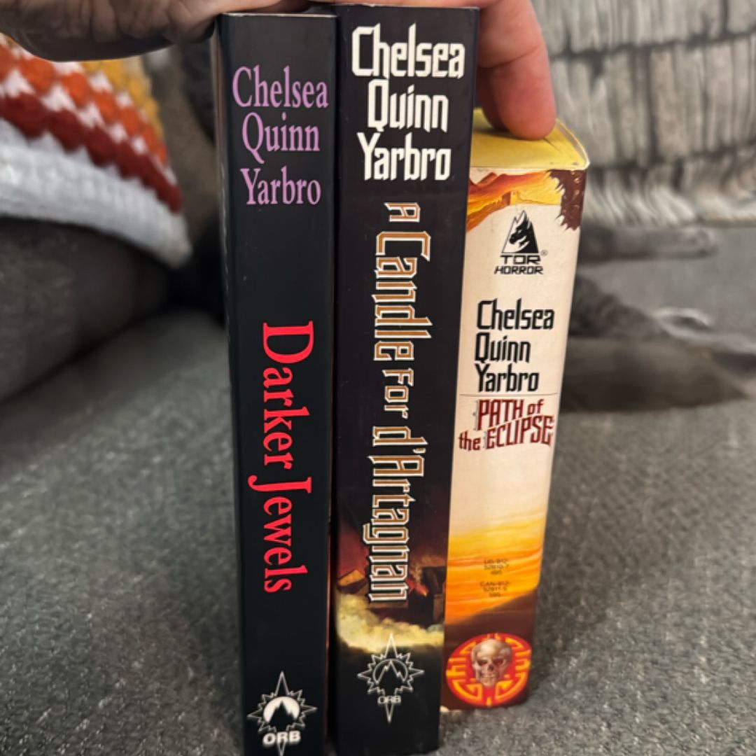 Chelsea Quinn Yarbro Saint-Germain Paperback Bundle (3 Books) | Historical Vampire Series