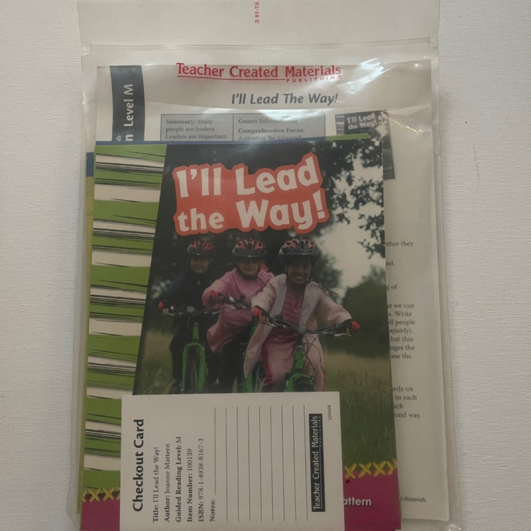 Pack of 5: I'll Lead the Way!