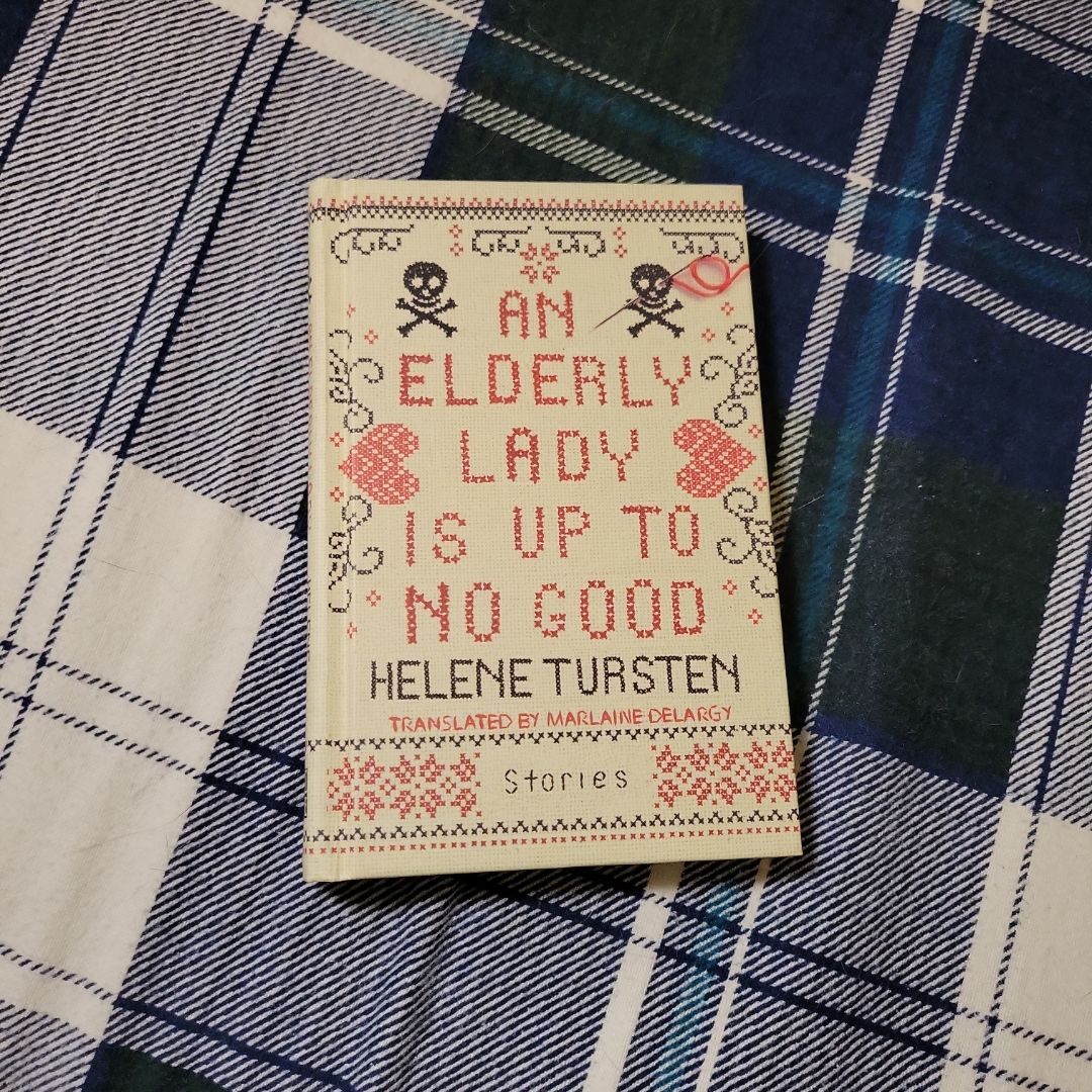 An Elderly Lady is Up to No Good