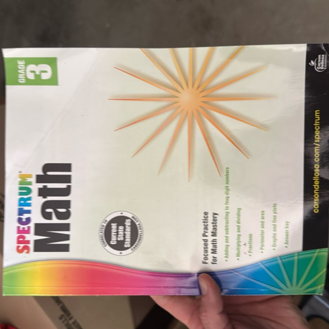 Spectrum Math, Grade 3