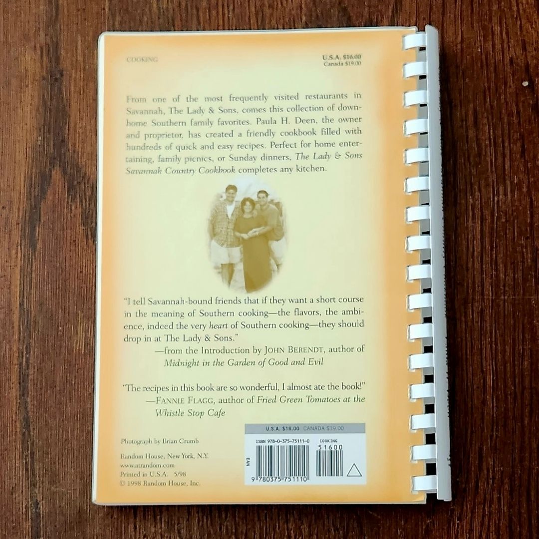 The Lady and Sons Savannah Country Cookbook