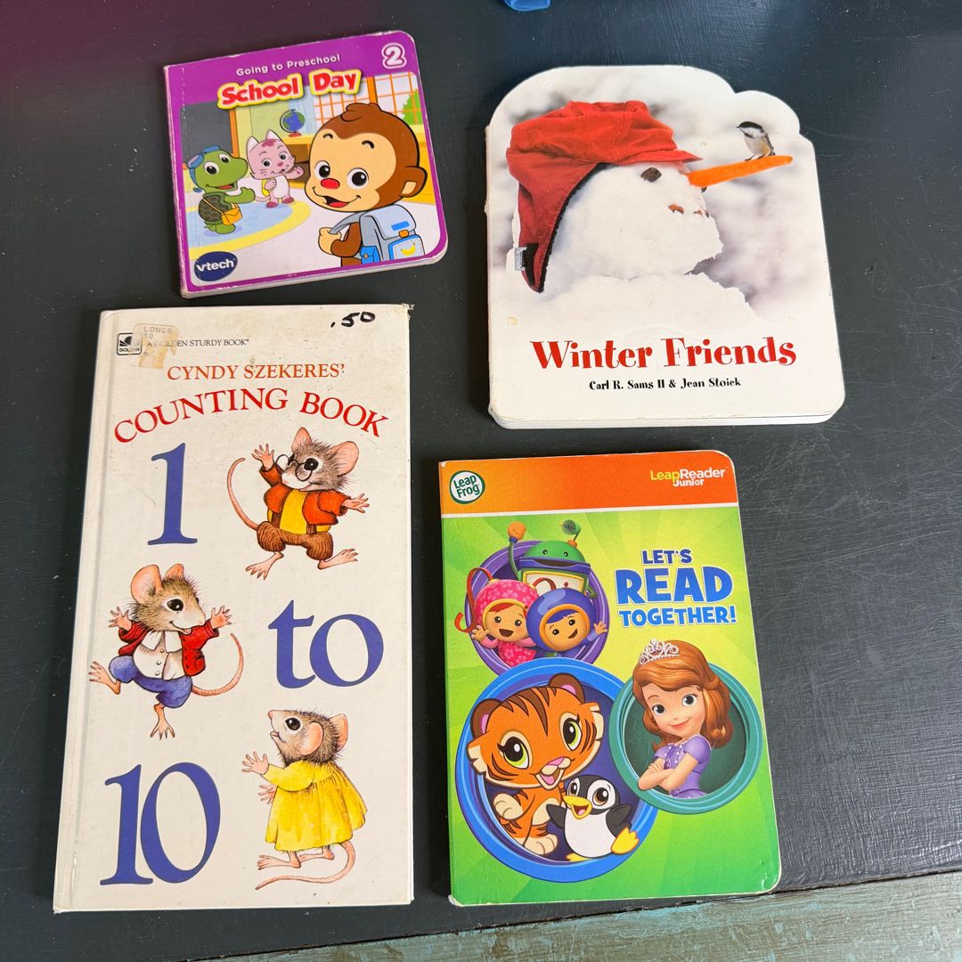 4 Preschool Board Books