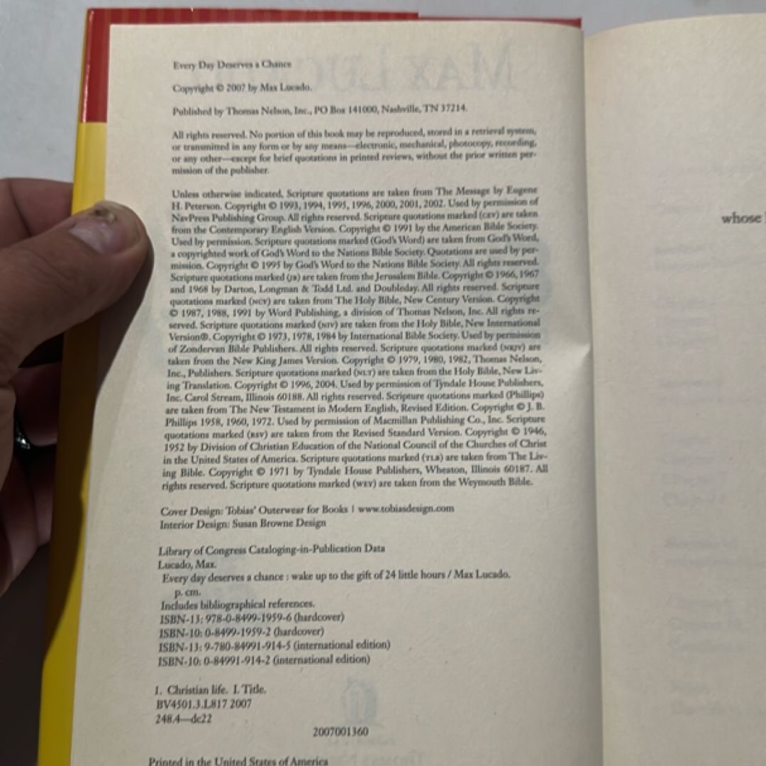 Every Day Deserves a Chance