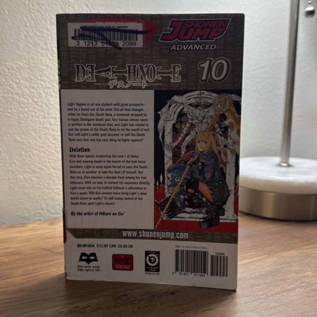 Death Note, Vol. 10 by Tsugumi Ohba
