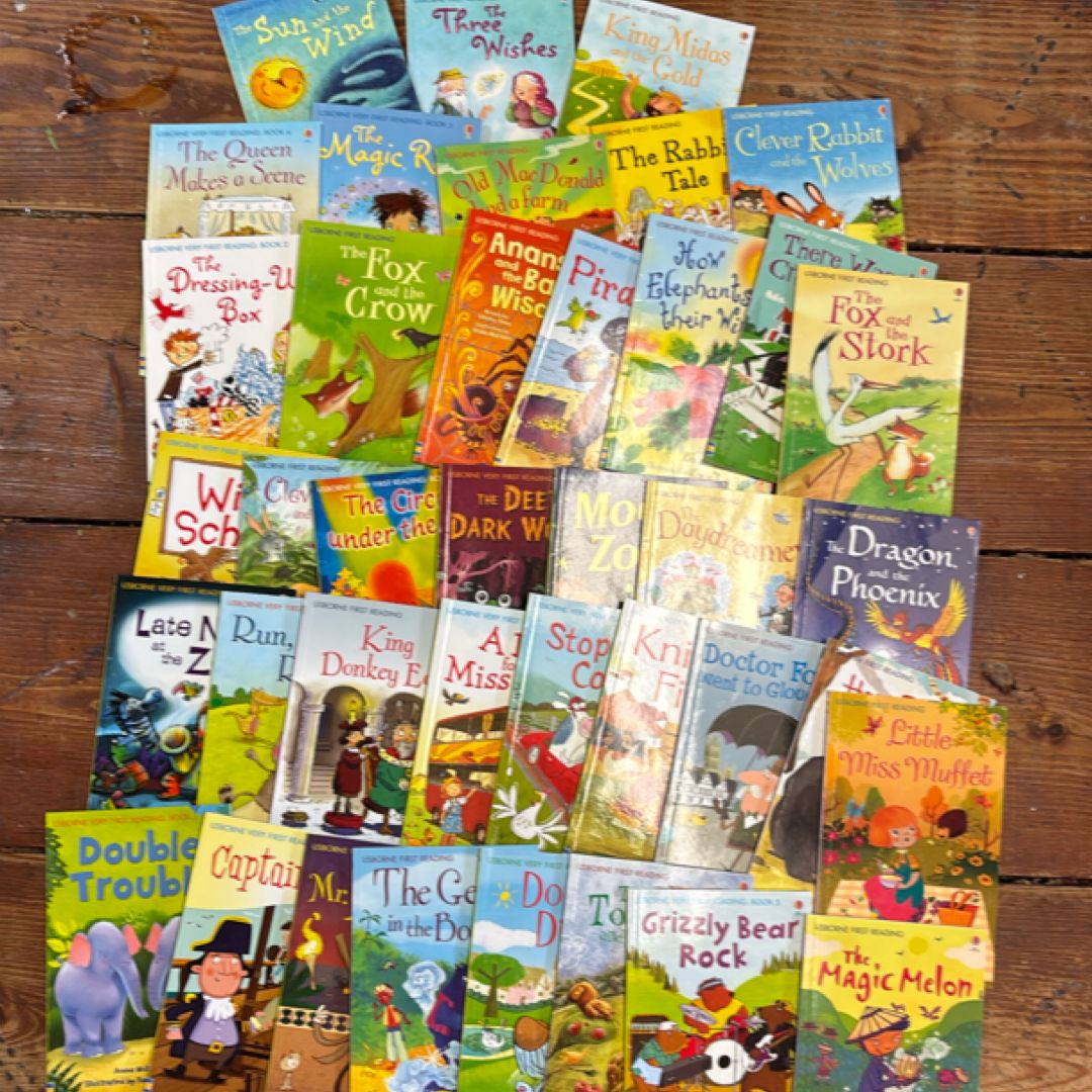 39  Usborne First Reading books