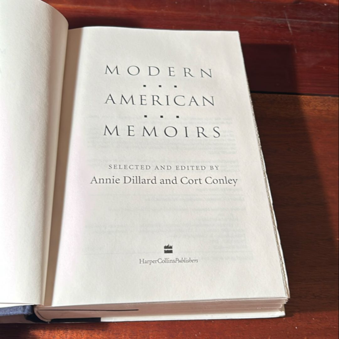 Modern American Memoirs