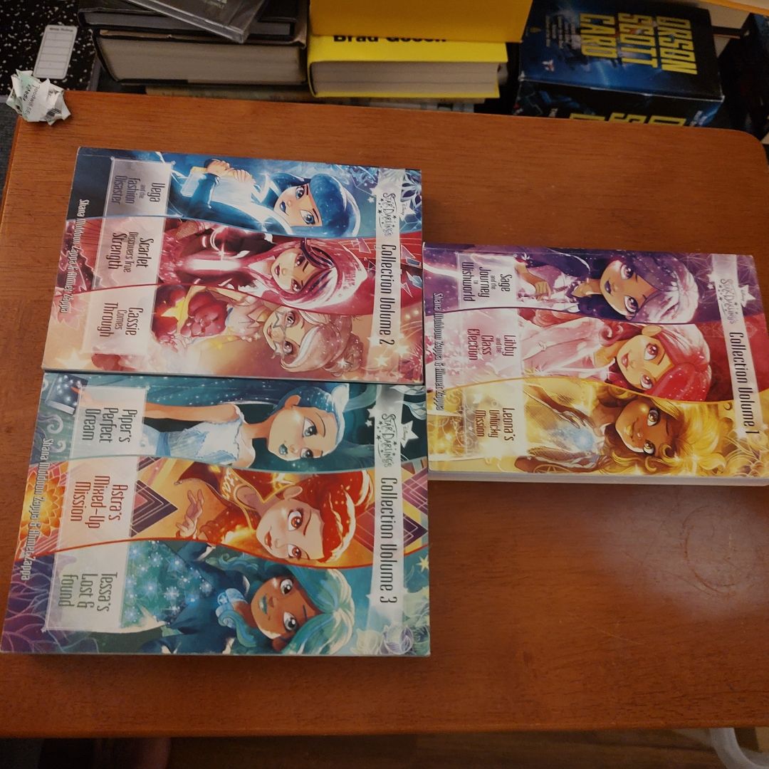 3 Volumes of Disney Star Darlings Collection 