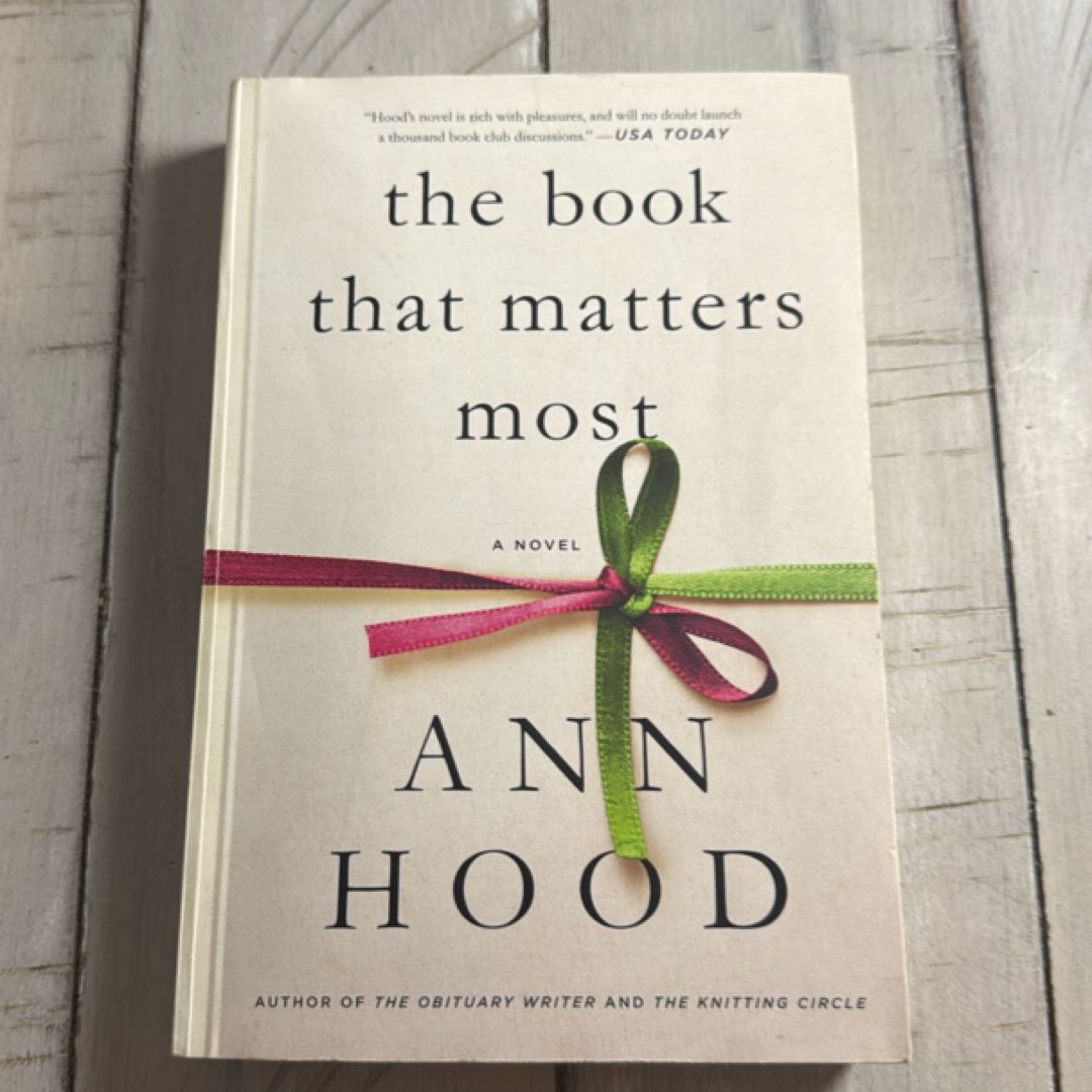 The Book That Matters Most