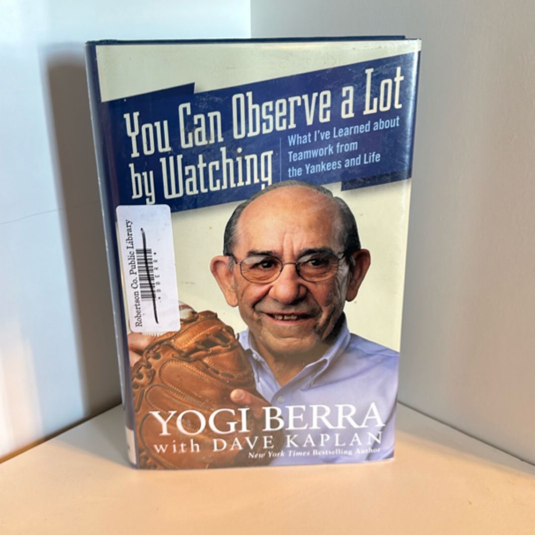 You Can Observe a Lot by Watching