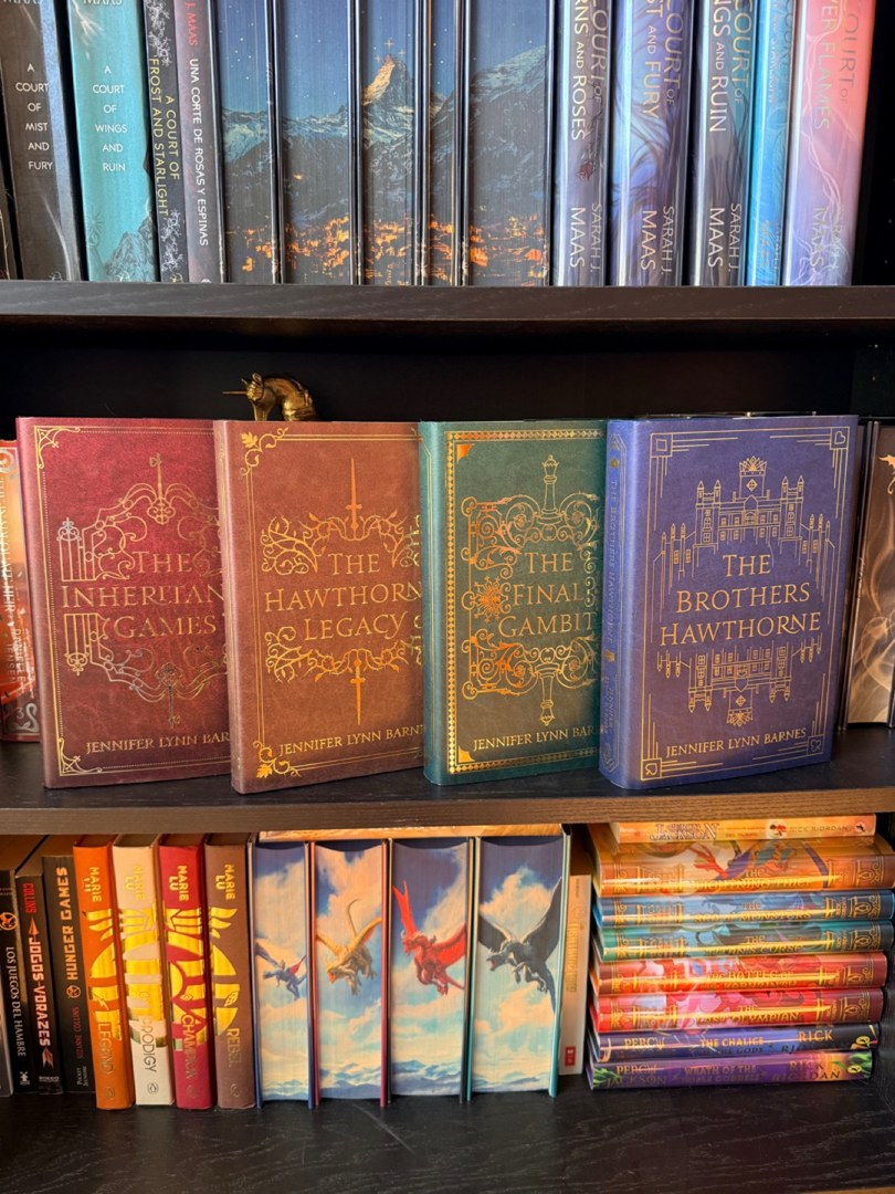 The Inheritance Games Series 1-4 Fairyloot SIGNED