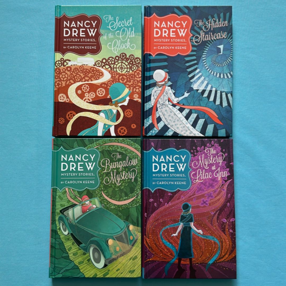 Nancy Drew Mystery Stories Books 1-4