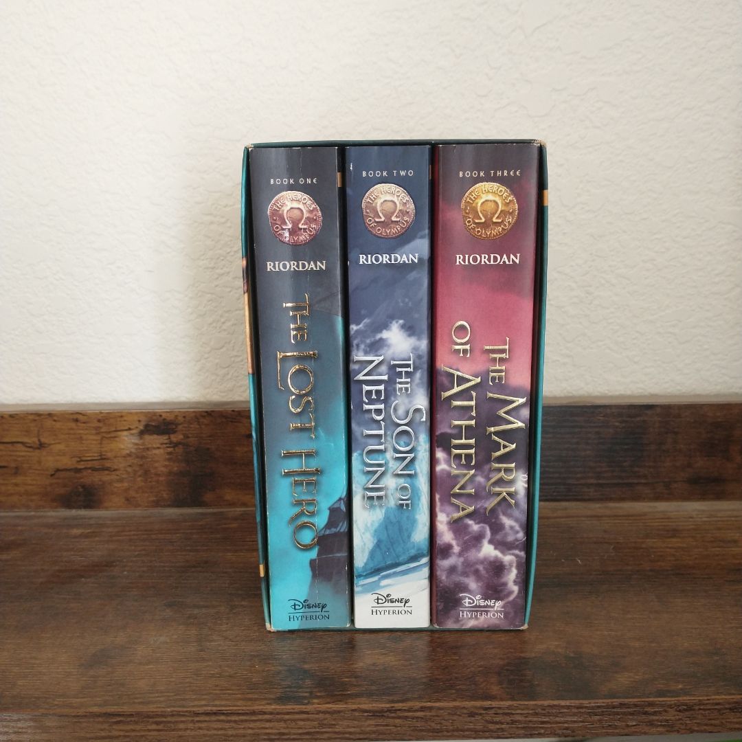 The Heroes of Olympus Paperback 3-Book Boxed Set
