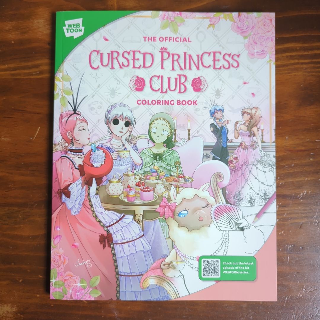 The Official Cursed Princess Club Coloring Book