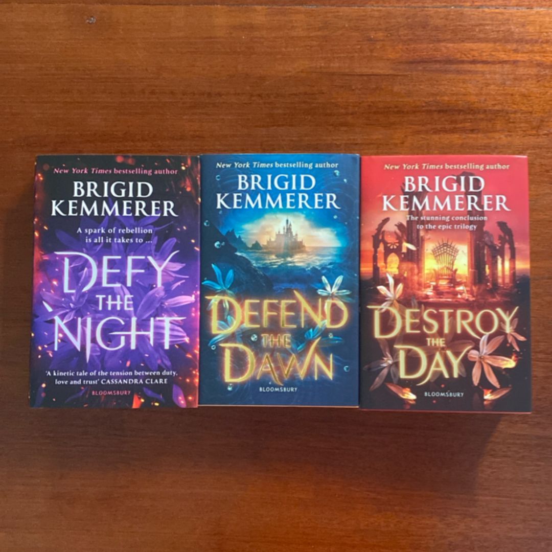 Defy the Night trilogy (Signed FairyLoot Editions) 