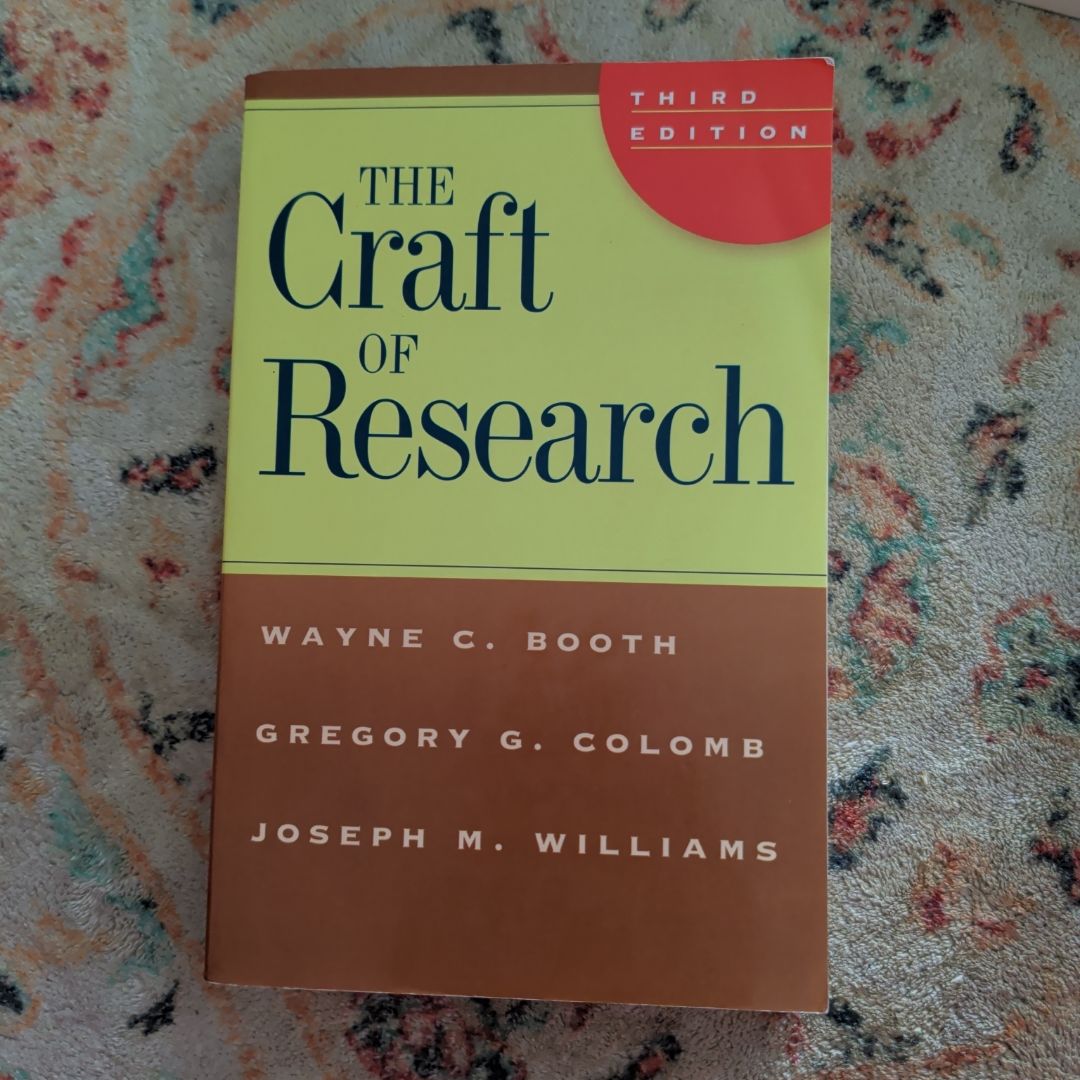 The Craft of Research