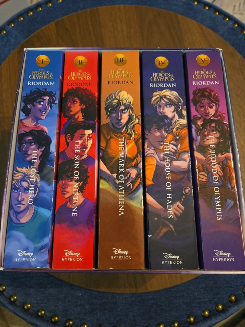 The Heroes of Olympus Paperback Boxed Set