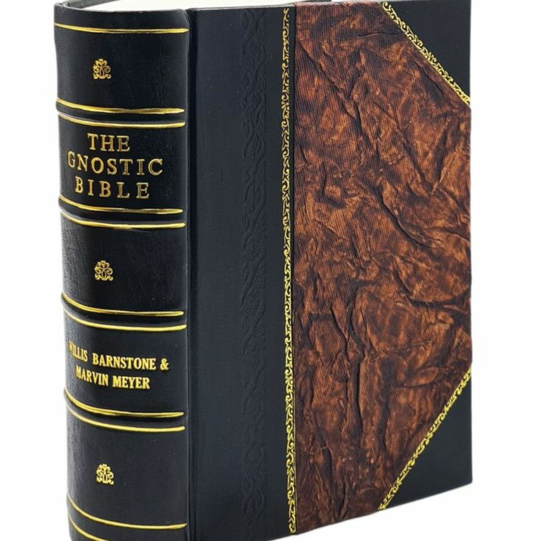 The Gnostic Bible by Willis Barnstone and Marvin Meyer Leather-Bound