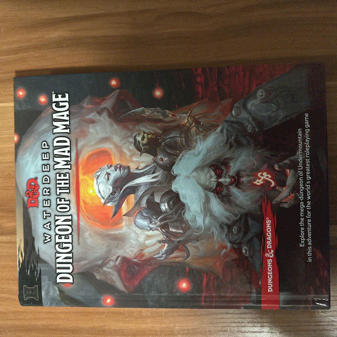 Dungeons and Dragons Waterdeep: Dungeon of the Mad Mage (Adventure Book, d&d Roleplaying Game)