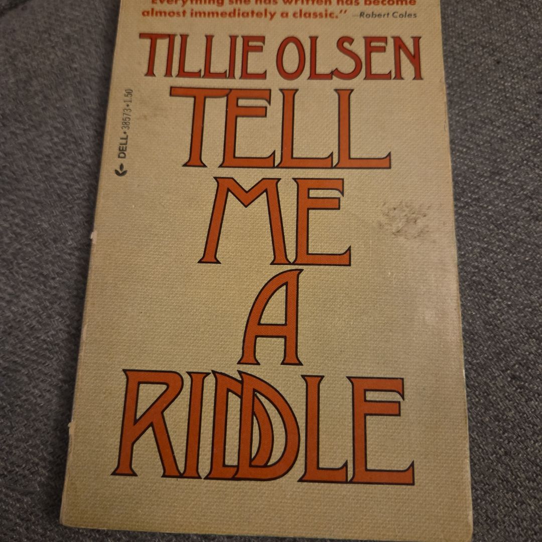 Tell Me a Riddle