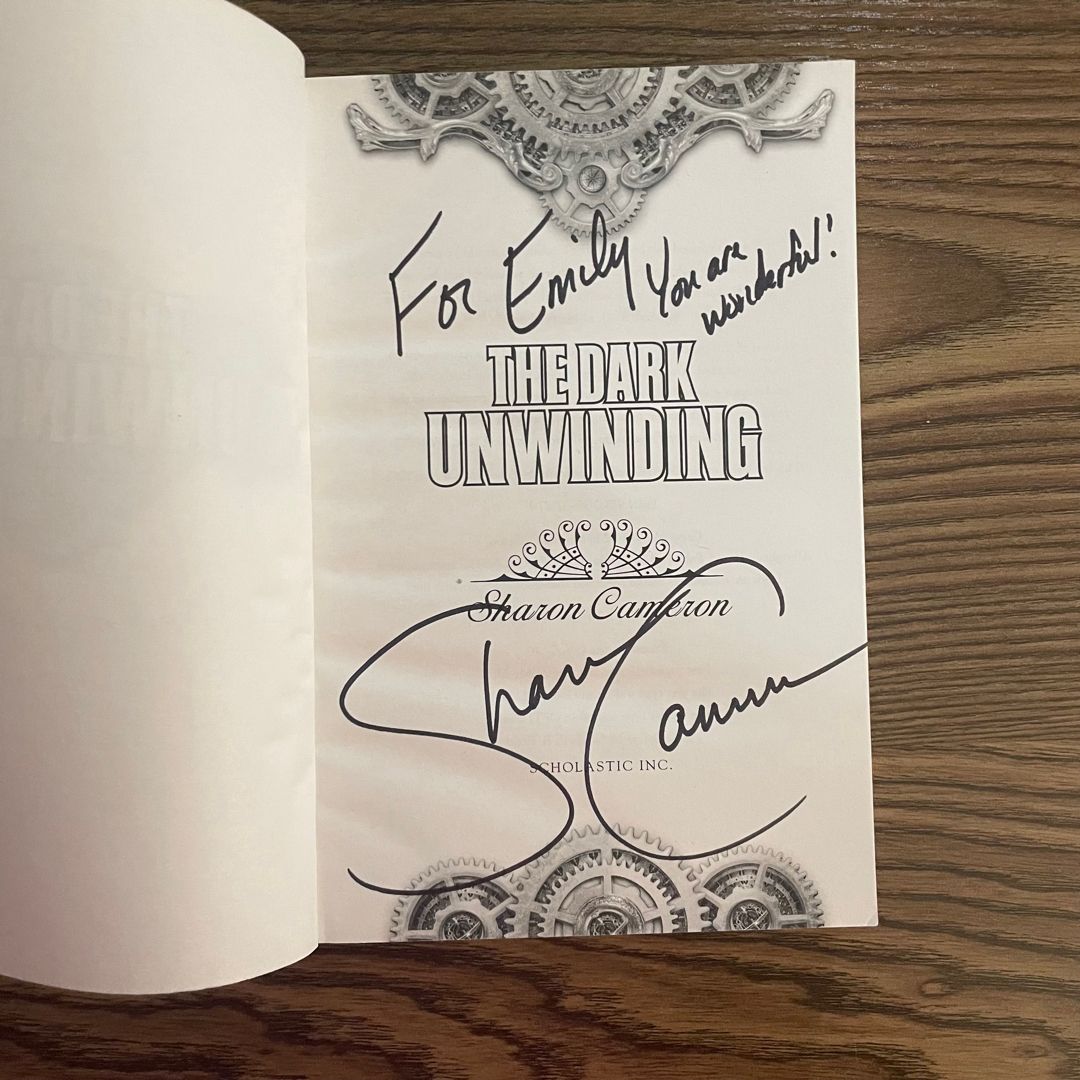 Signed! The Dark Unwinding