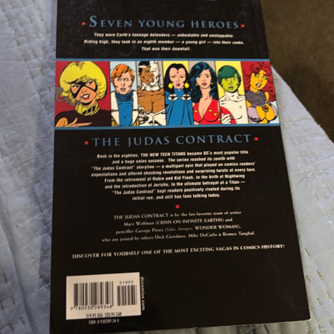 New Teen Titans: the Judas Contract New Edition by Marv Wolfman