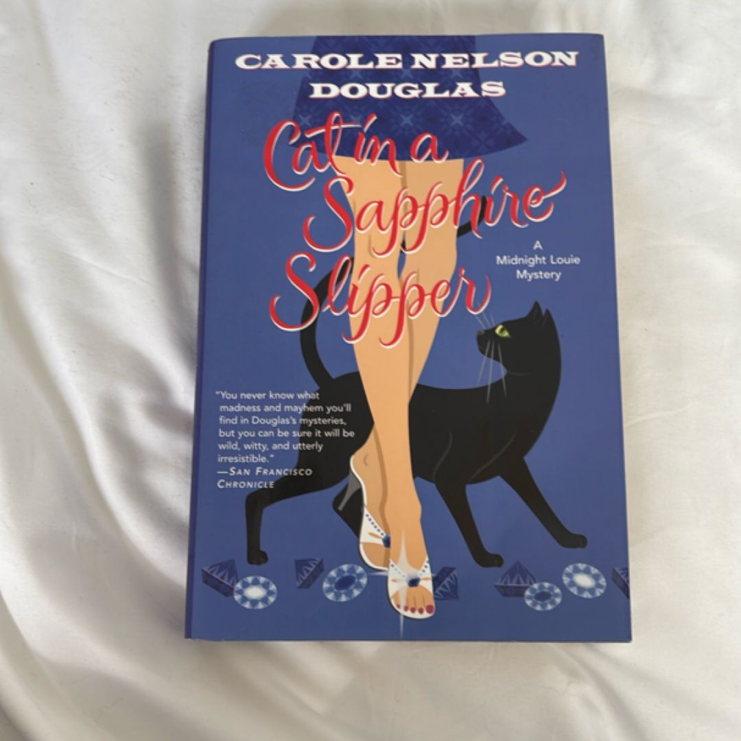 Cat in a Sapphire Slipper