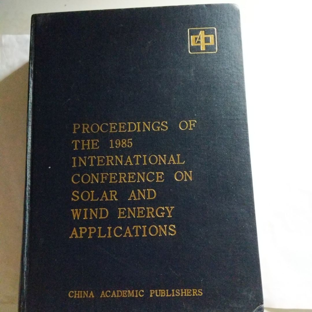 Proceedings of the 1985 International Conference on Solar and Wind Energy Applications