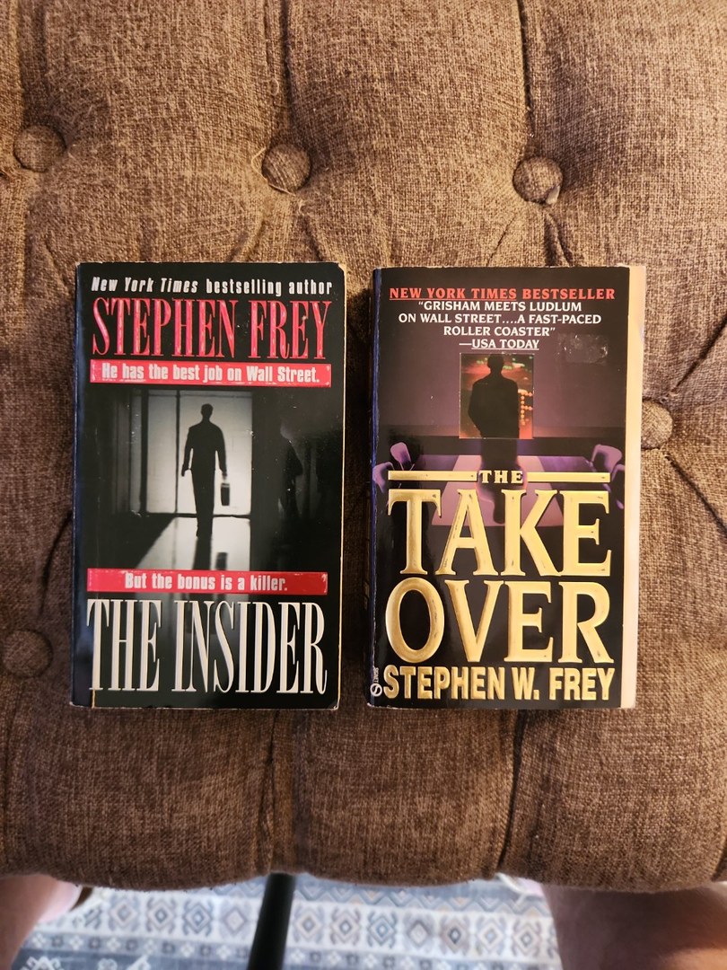 Stephen Frey Lot of 2 Legal Thriller Paperback Books