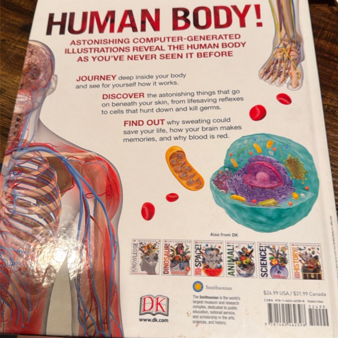 Knowledge Encyclopedia Human Body! by DK, Smithsonian Institution